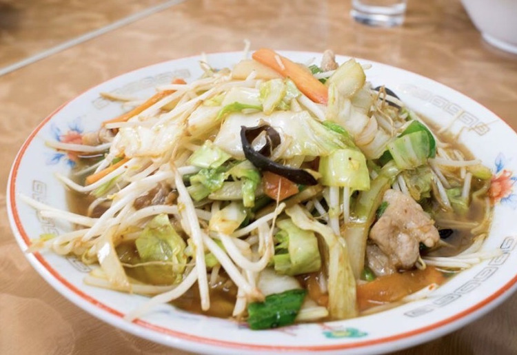 炒め野菜ラーメン